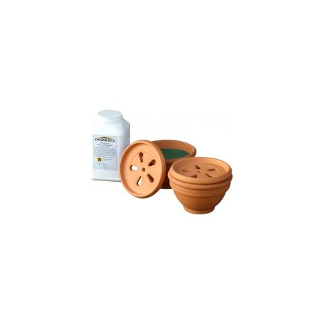 Juego de 2 absorbentes de humedad de terracota OUTIFRANCE