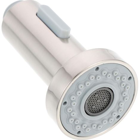 Stück Ausziehbare Brause für Küchenarmaturen, Ersatzdüse für Küchenspülenbrause, Küchenspülendüsen, Ausziehbarer Auslauf für Küchenspülen, Abdos Silber