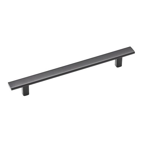 Poignée zamak Regola - entraxe 160 mm - finition noir mat - METAKOR (1/3)
