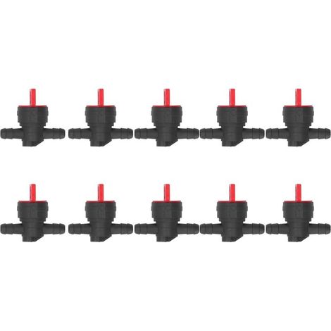 Valve stop of fuel in line, switch of cut-off 1/4 inches for 494768 5091H 5091K 697947 10 pieces (1/5)