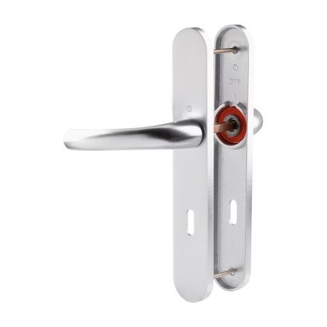 Hoppe Ensemble Tokyo maniglia argento alluminio anodizzato