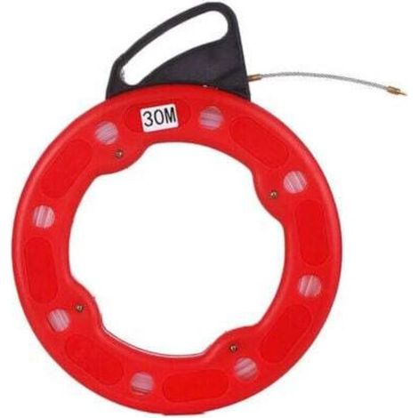 Aiguille d'électricien, tire-câble en fibre de verre, 30 m (1/4)