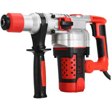Perceuse Percussion Marteau DéMolition,Perceuse 1200W Marteau Perforateur Marteau éLectrique Perceuse Percussion Avec Coffret Pour Perforateurdengyank (1/5)