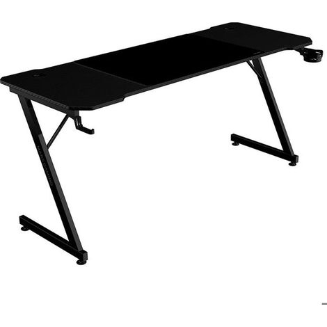 Bureau Gamer - MARS GAMING - MGD-X160 - Noir - 160 cm - Ergonomique - Fonctionnel