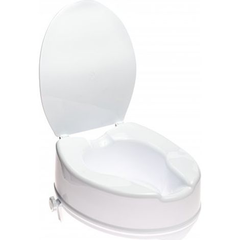 High toilet seat with flap up to 190
