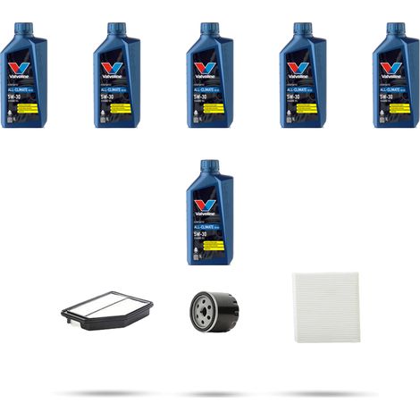 Kit tagliando 3 FILTRI e 6L OLIO compatibile con Infiniti Q70 3.0 d 175kw dal 2013 (1/5)