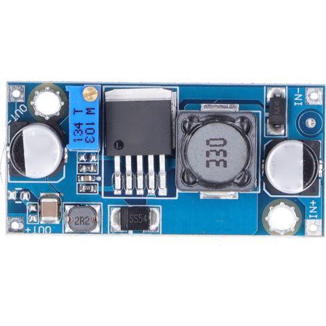 Module élévateur LM2587 Convertisseur DCDC portable miniature bleu pour alimentation à réglage de tension (1/5)