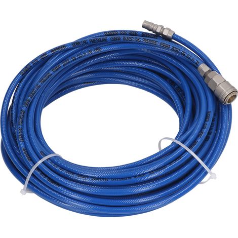 Tuyau pneumatique haute pression 1/4in NPT 5mm intérieur 8mm extérieur, tube PU bleu 20m pour compresseur d'air (1/5)