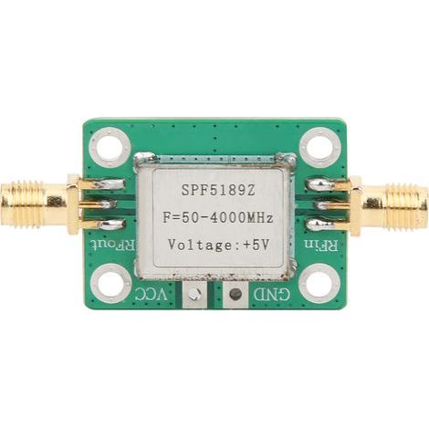 Module amplificateur RF SPF5189 0,6 dB, carte réceptrice à gain de signal LNA large bande 0,1-4000 MHz (1/5)