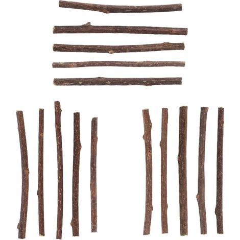 15 palitos de hierba gatera naturales de Silvervine Matatabi para masticar molares y limpiar los dientes. (1/4)