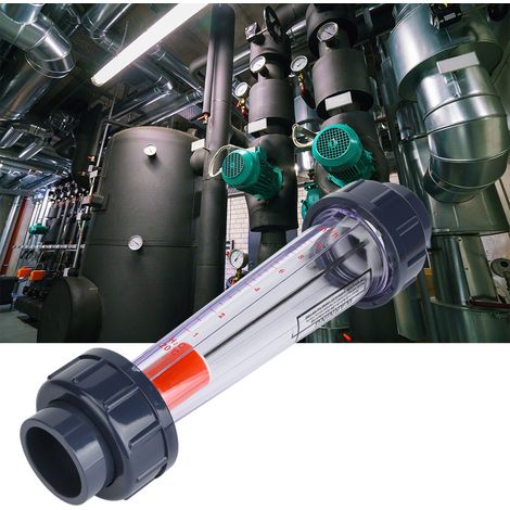 LZS-32 (D) Débitmètre à tube en plastique ABS pour liquides, instrument de mesure de débit 1-10 m H (1/5)