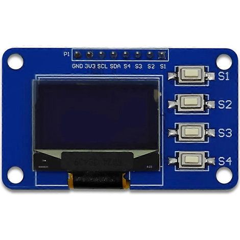0,96 Zoll OLED-Displaymodul 12864 Bildschirmmodul mit Matrix-- (1/5)