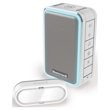 Novar Friedland Timbre Inalámbrico Plata Diseño Moderno
