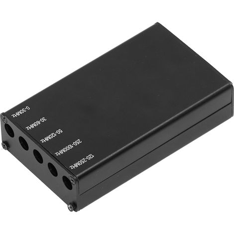Boîtier de récepteur radio à bande complète en alliage d'aluminium pour récepteur ondes courtes à large bande (1/5)