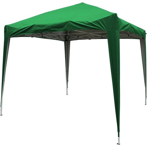 Garden Gazebo Top Cover Roof Replacement Fabric Tent Canopy 3x3m Green