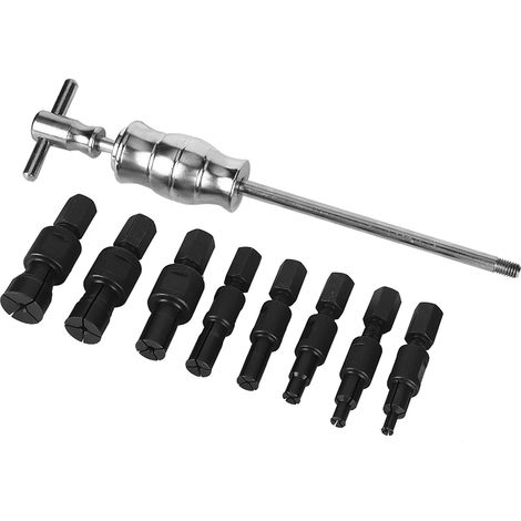 Kit 9 pièces Extracteur Roulement Interne Arrache Moyeu Marteau Inverse (1/5)