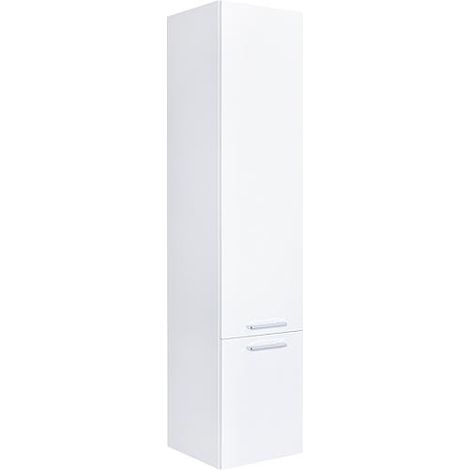 Armoire haute serie MAA 2 portes blanc brillant ouverture gauche lxHxP 350x1585x370 mm (1/3)