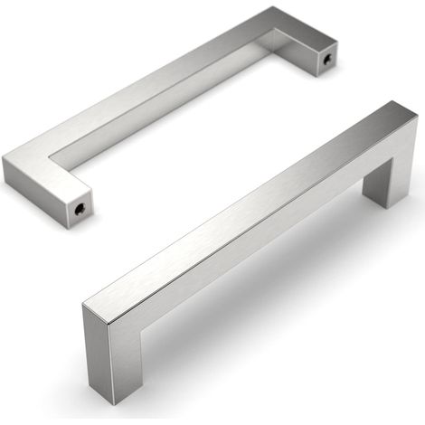 Set of 10 kitchen cabinet handles, 128mm center distance, stainless steel kitchen cabinet handles, furniture handles, kitchen door handle, kitchen cabinet handle (1/5)