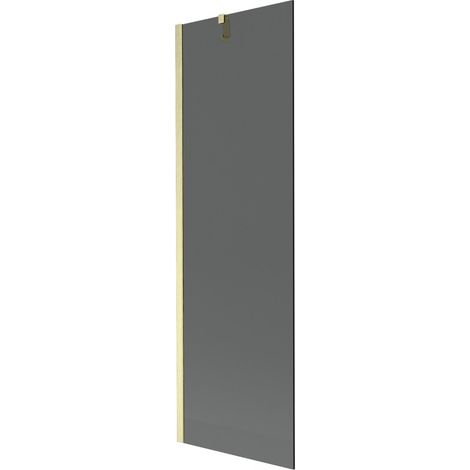 Mexen Next paravento doccia a 1 anta 60 x 150 cm, grafite, oro spazzolato - 895-060-000-00-40-55 (1/5)