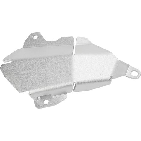 Carter de pompe à eau moto en aluminium, protection remplacement pour TENERE 700 XTZ700, teinte argent, couvre-pompe robuste et léger (1/5)
