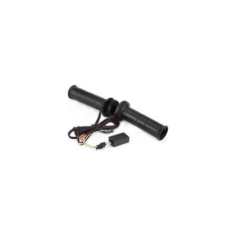 par de puños eléctricos calefactables para manillar de motocicleta, 22 mm (7/8") (1/5)