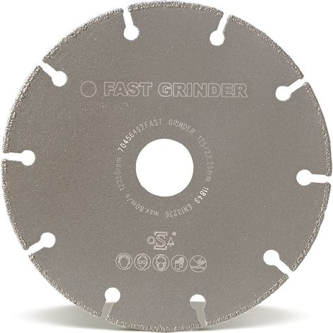 Dischi da Taglio Diamantati - Rosver - DDX D.125x1.3x22 FASTGRINDER - Conf.1pz