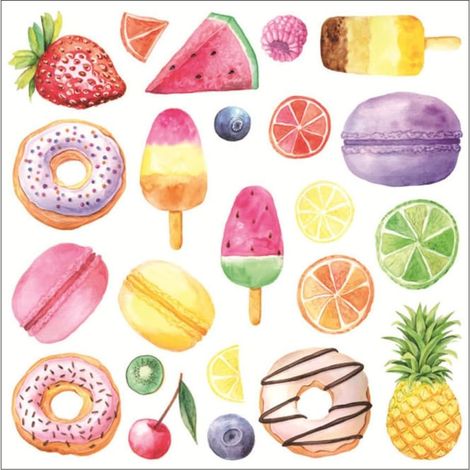 muraux papier peint en PVC à motif de glaces Décoration (1/5)