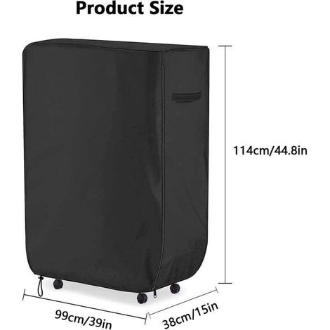 Housse de Protection pour Lit Pliant, Housse de Lit Pliante Portable,Housse de Rangement Pliable Anti-poussière,Housses de Canapé pour L'intérieur Extérieur (99 38 114cm)