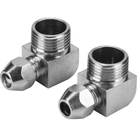 5 adaptateurs de raccord de tuyau pneumatique en nickel cuivré à vendre (1/5)