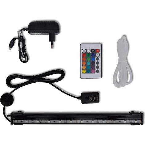 LED Submersible Aquarium Bubble Lamp RGB 32 cm vidaXL (1/5)
