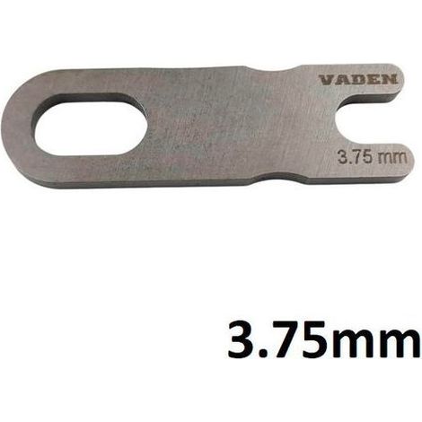 Cuchilla de ajuste de espaciador de inyector Volvo 3,75 mm VAD130005036