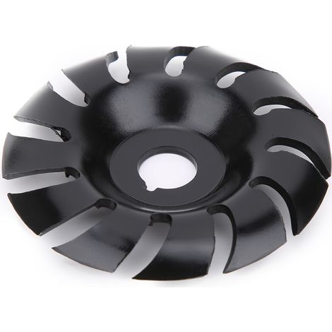 Disque à tronçonner le bois, noir, 12 dents, 90 x 16 mm, pour meuleuses d'angle, outil de travail du bois (1/5)
