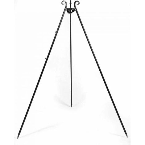 Trépied pour grils, 180cm, acier naturel, CookKing, 1112241 (1/3)
