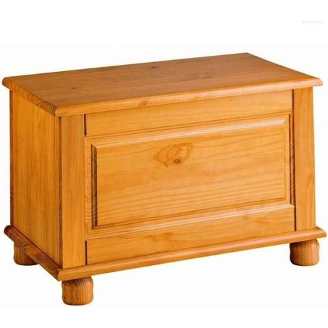 Baul Altea madera maciza de Pino acabado color miel 46 cm(alto)70 cm(ancho)39 cm(fondo) (1/3)
