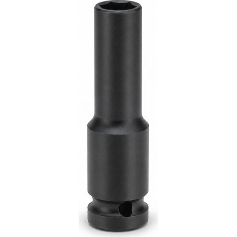 Douille longue hexagonale 8 mm pour clé à chocs noire (1/5)