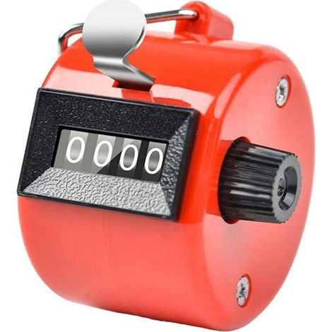 Compteur mécanique manuel à 4 chiffres (1/4)