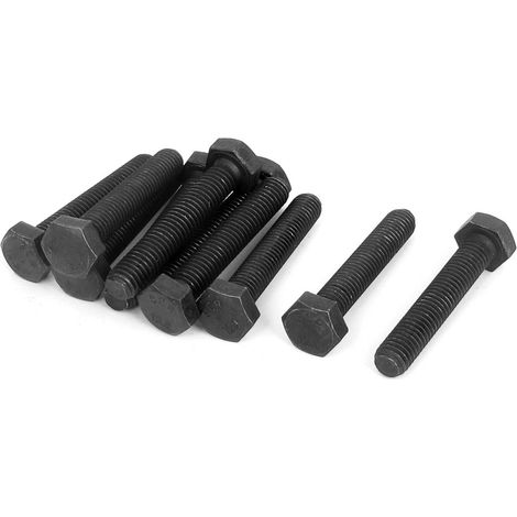 10 Stück M8 x 45mm Schwarz Innensechskantschraube Bolzenbefestigung DIN 933 (397904500a47de56fbca7ce (1/2)