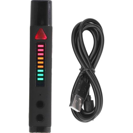 Détecteur de caméras cachées RF sans fil portable - Scanner de signaux audio et localisateur de micros espions pour la sécurité (1/5)