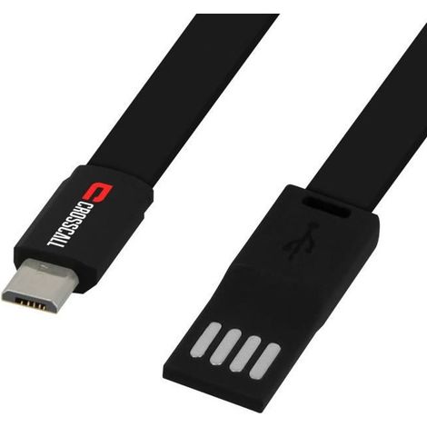 Câble USB CROSSCALL - Câble plat 1.20m - CP.PE.NR000 (1/4)