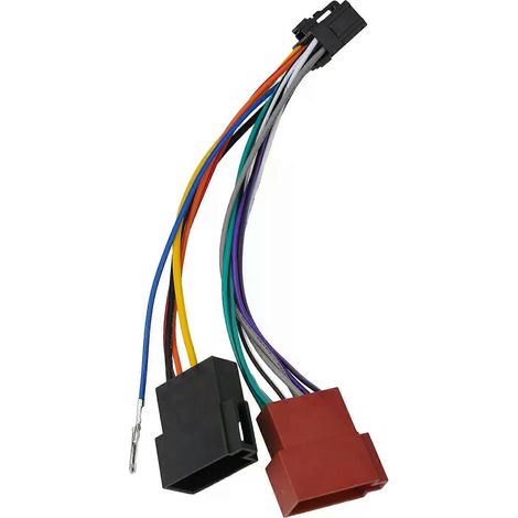 Câble adaptateur audio haut de gamme pour produits Pioneer 2010 et ultérieurs, connecteur femelle ISO, fiche mâle 16 broches, 185 mm, résistant à la corrosion. (1/5)