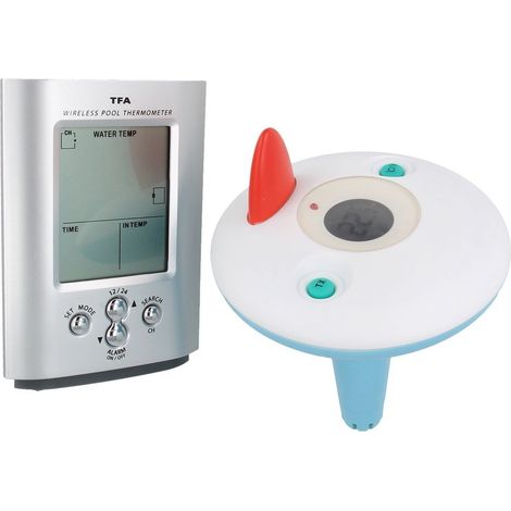 TFA Dostmann Palma Poolthermometer Schwarz 30.3067.10
