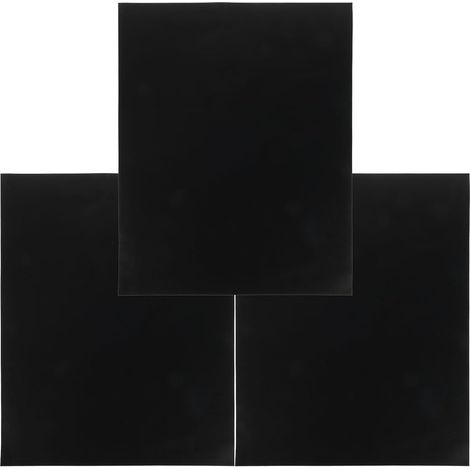 Tapis de Cuisson Antiadhésif en Ptfe, Lot de 3 Feuilles Résistantes Haute Température, Doublures Réutilisables pour Fond de Four et Micro-ondes, Protection pour Cuisinière à Gaz'-'- (1/5)