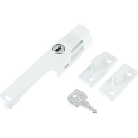 Yale Locks P115We Lockable Window Handle White Finish (1/2)