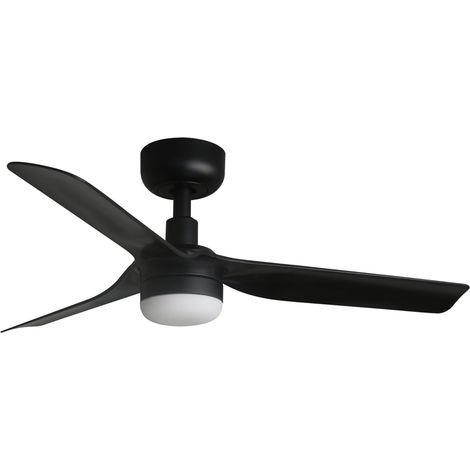 DC Ceiling Fan Mini Punt S BL-BL with LED & Remote