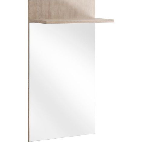Miroir Mural "Armario" 107cm Chêne (1/3)