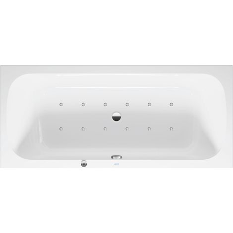 Bañera de hidromasaje Duravit Quatego, versión empotrada, 2