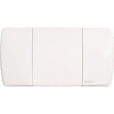 Placca mono tasto azionamento meccanico compatibile con cassetta incasso COES