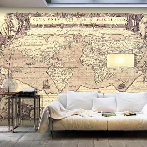 Papier peint Nova Universi Orbis Descriptio - 150 x 105 cm (1/4)