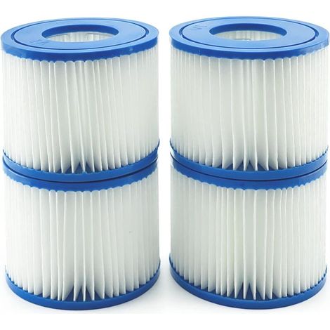 Éléments de filtre VI pour Bestway Lay-Z-Spa, éléments de rechange BW58323 pour Bestway 58239 (4 pièces) (1/5)