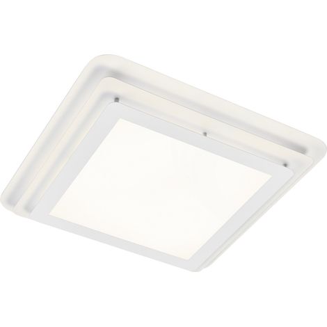 Osram LED Deckenleuchte Orbis Spiral Layer weiß 45 x 45 cm 26 W Deckenlampen & Kronleuchter